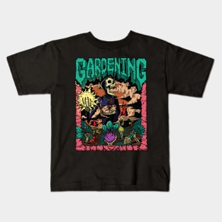 Gardening Full Color Shirt Trauma Series Kids T-Shirt